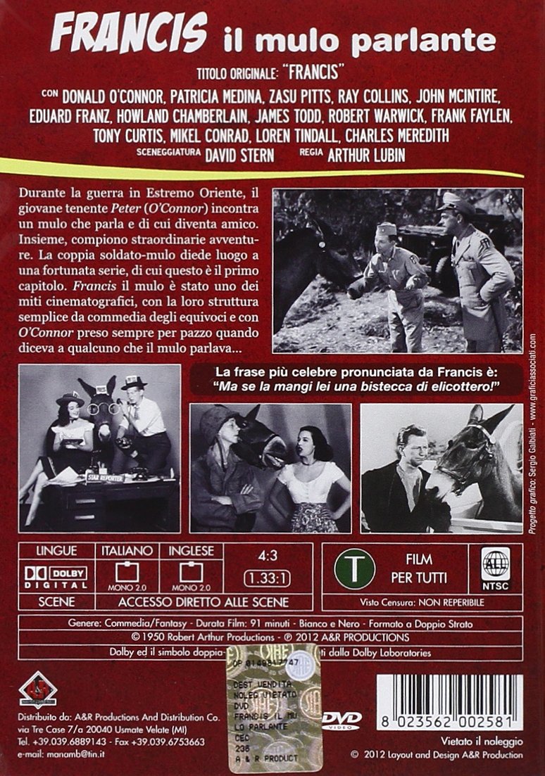 Francis Il Mulo Parlante (1950)