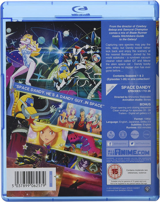 Space Dandy Complete BD Set