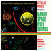 Man in space with sounds