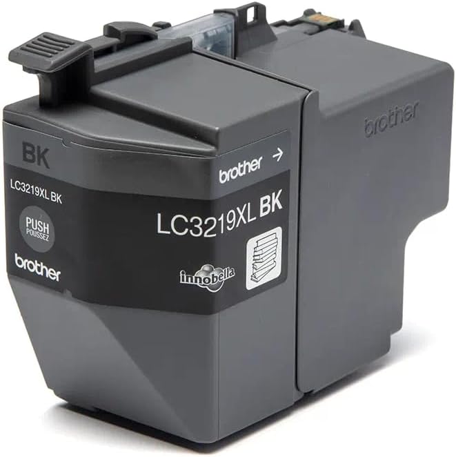 Brother LC-3219XLBK Inkjet Cartridge, Black, Single Pack, High Yield, Includes 1 x Inkjet Cartridge, Brother Genuine Supplies