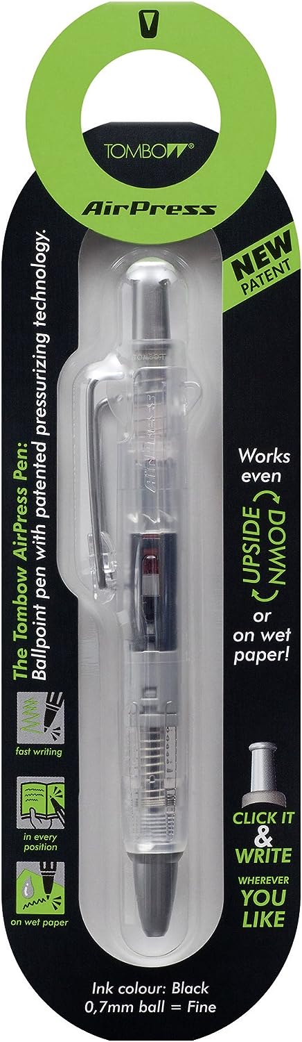 Tombow AirPress Ballpoint Pen Transparent