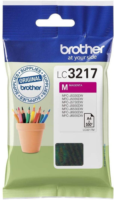 BROTHER LC-3217M Encre Magenta (550 pag