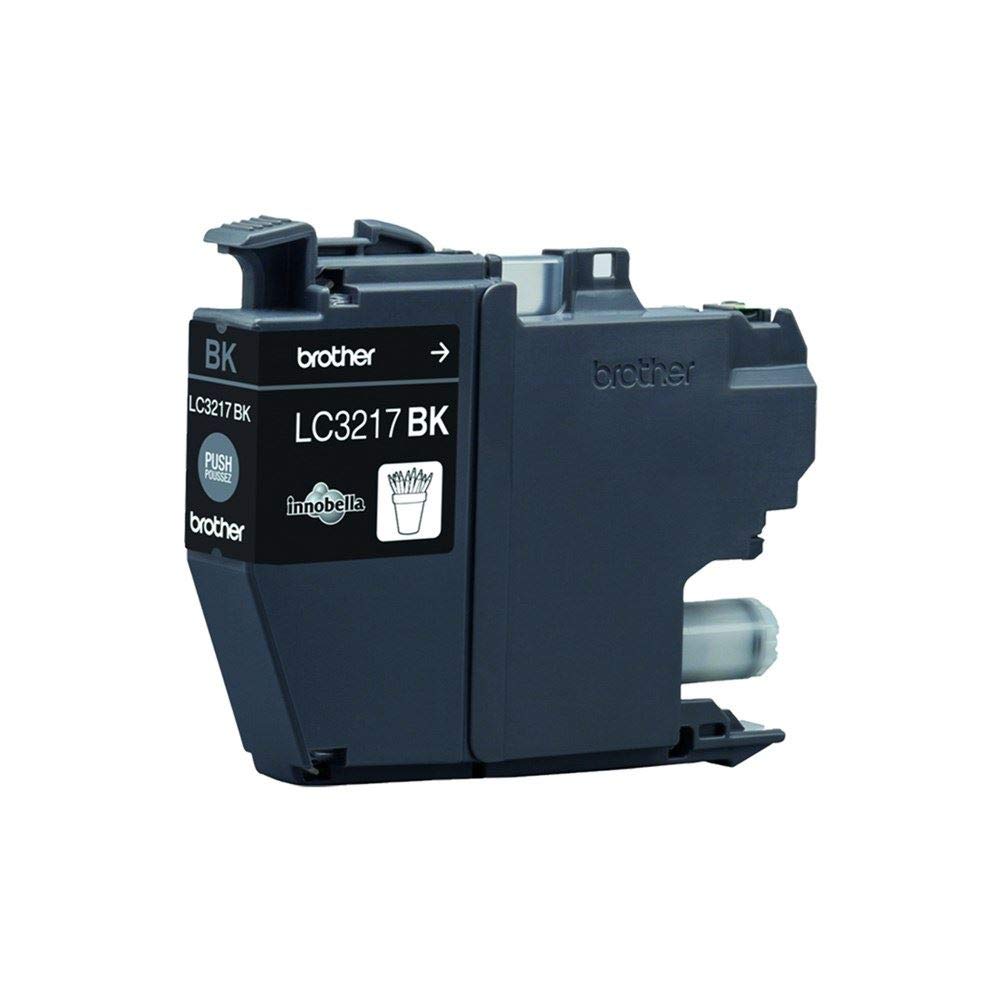 Brother LC3217BK, Cartucho de tinta negro original para las impresoras MFCJ5330DW, MFCJ5730DW, MFCJ5930DW, MFCJ6530DW, MFCJ6930DW y MFCJ6935DW, Duración estimada hasta 550 páginas (ISO/IE 24711