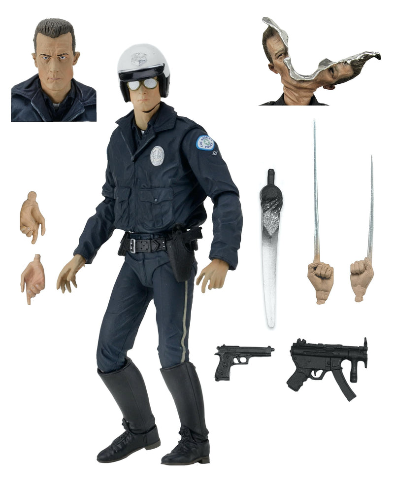 Terminator 2 51914 - Ultimate T-1000 - Figurine 18cm, Black