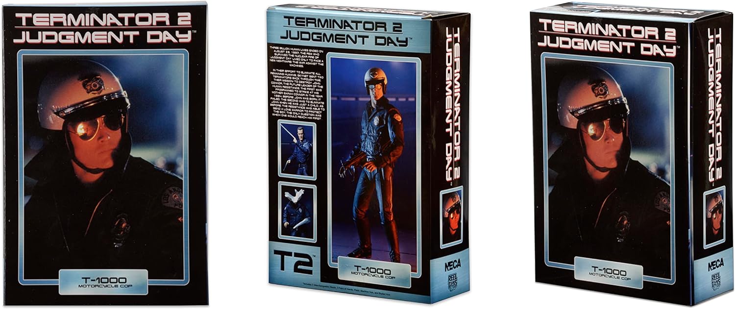 Terminator 2 51914 - Ultimate T-1000 - Figurine 18cm, Black