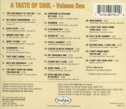 V.1 Taste Of Soul