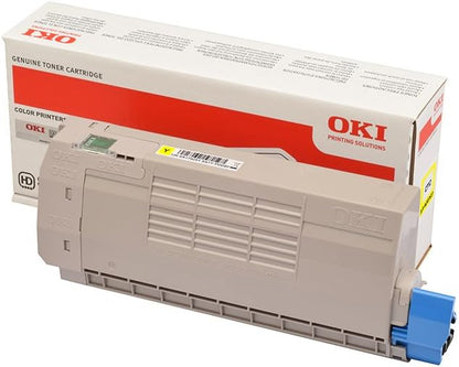 OKI 46507613 Tonerkassette Gelb 11500 Seiten Toner Original C712