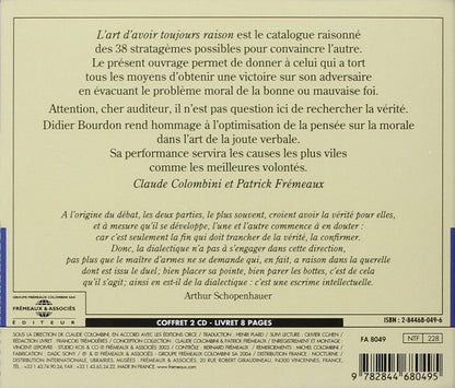 L'Art D'Avoir Toujours Raison by Schopenhauer