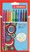 Felt Tip Pen - STABILO Trio 2 in 1 - Pack of 10 - Assorted colours