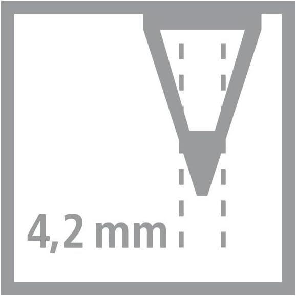 Dreikant-Buntstift - STABILO Trio dick - 24er Pack - mit 24 verschiedenen Farben