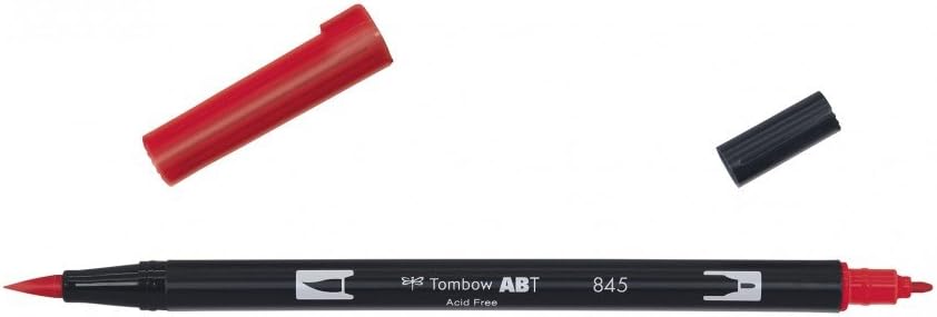 Tombow ABT Dual Brush Pen - Primary Colours (Pack of 18