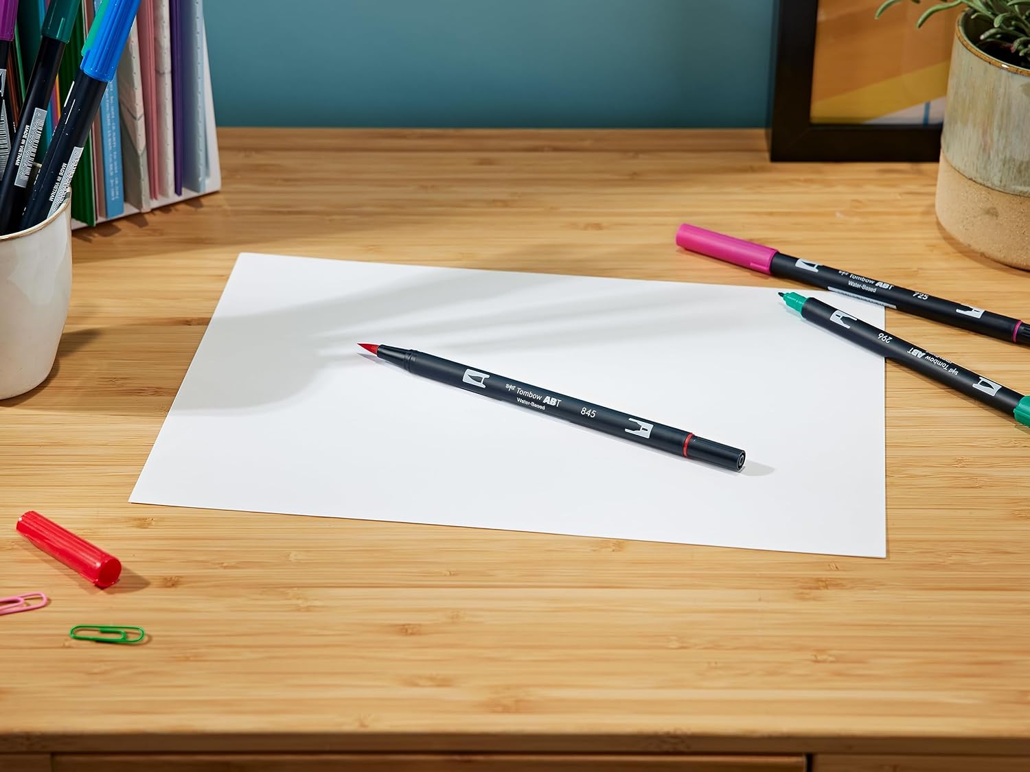 Tombow ABT Dual Brush Pen - Primary Colours (Pack of 18