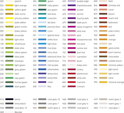 Tombow ABT Dual Brush Pen - Primary Colours (Pack of 18
