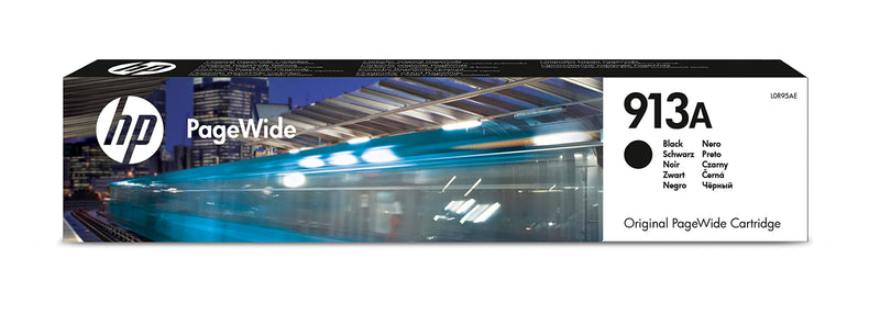 HP L0R95AE 913A Original PageWide Cartridge, Black, Single Pack