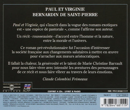 Paul Et Virginie Lu Par Marie Christine Barrault