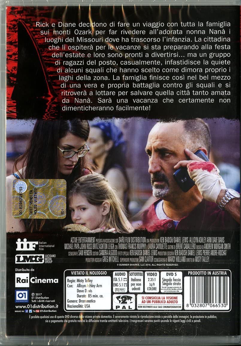 summer shark attack DVD Italian Import