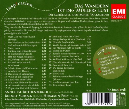 Das Wandern Ist des Mullers Lust
