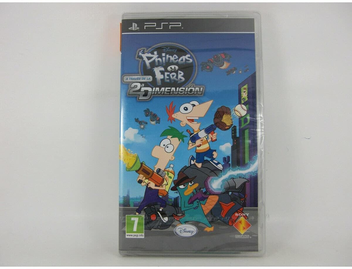 Phineas and Ferb - Across the 2nd Dimension (PSP)