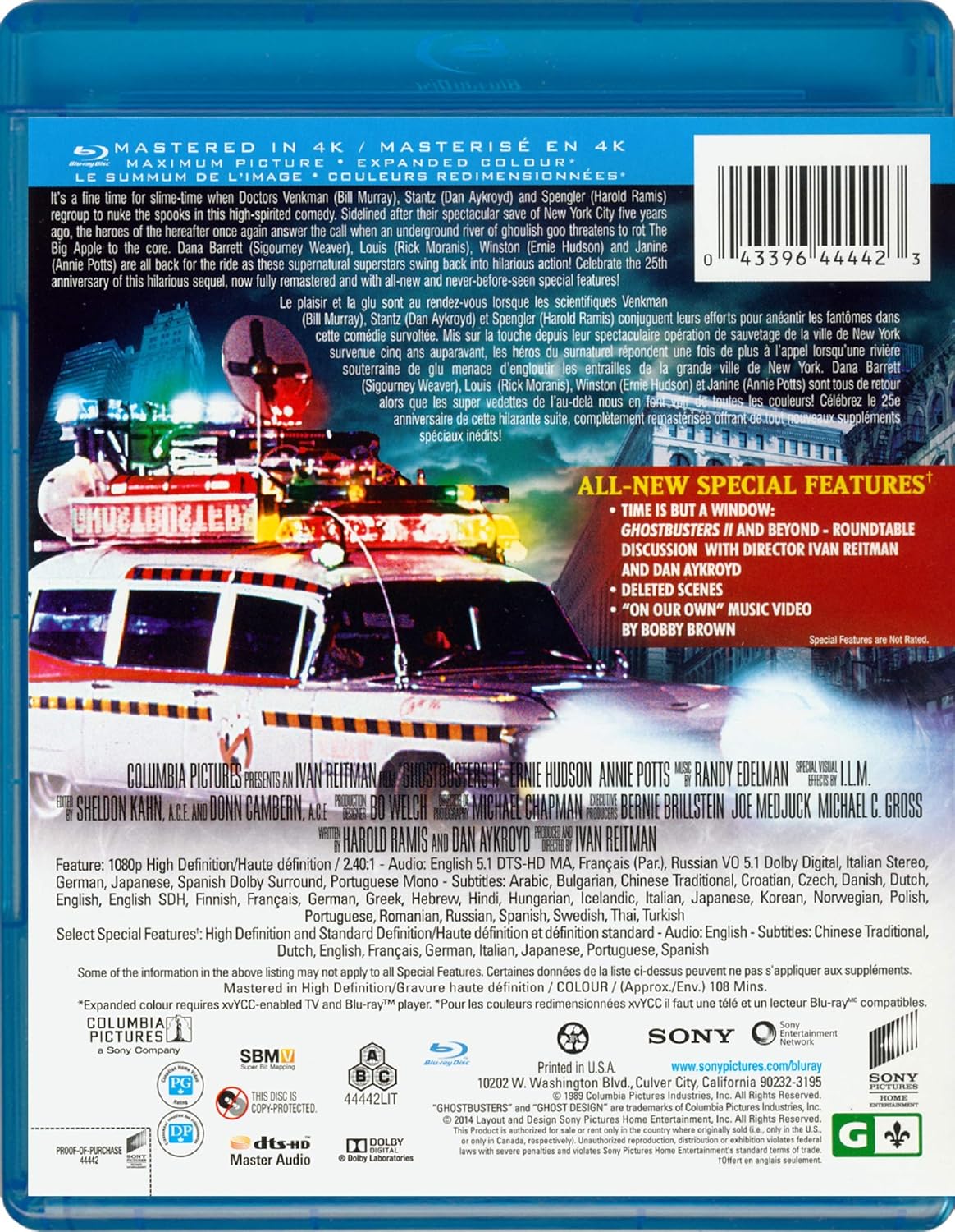 Ghostbusters II (Mastered in 4K