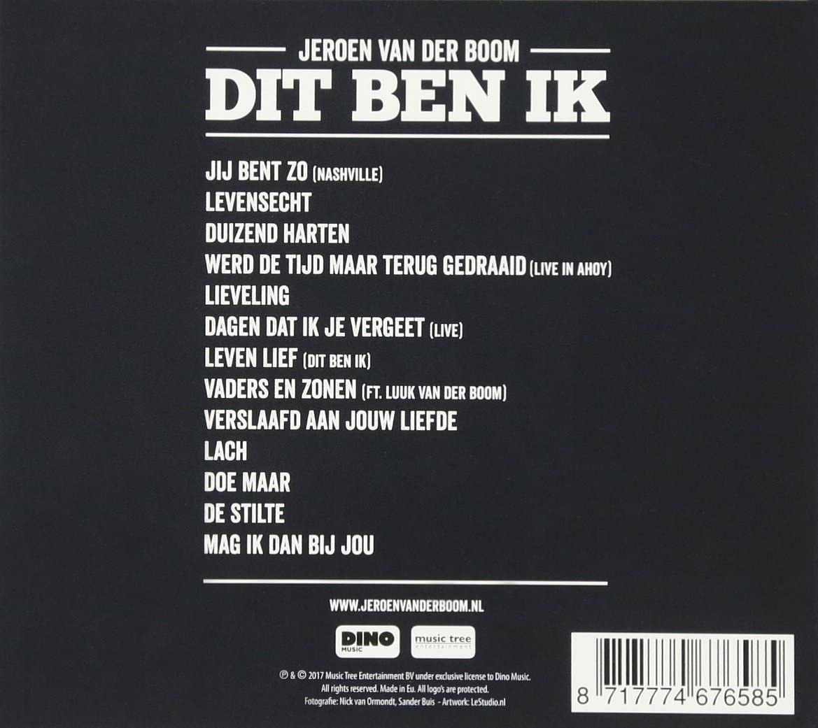 Jeroen Van Der Boom - Dit Ben Ik