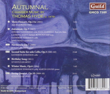 Autumnal: Chamber Music By Thomas Hyde