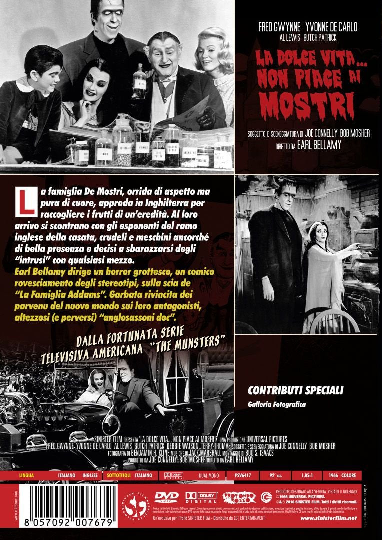 la dolce vita... non piace ai mostri DVD Italian Import
