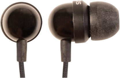 Wraps Premium Wood Wristband Bracelet In-Ear Headphones (High Comfort with Locking) - Walnut Brown Wood Walnut