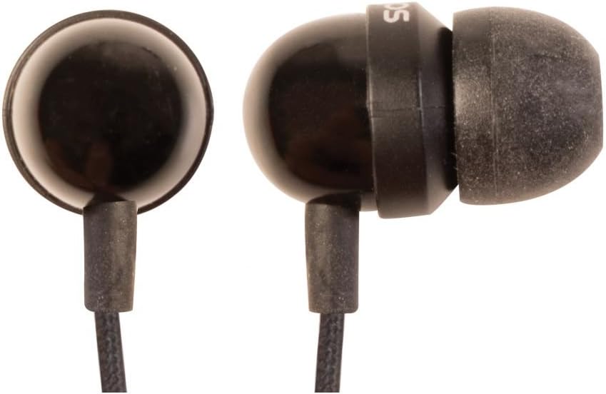 Wraps Premium Wood Wristband Bracelet In-Ear Headphones (High Comfort with Locking) - Walnut Brown Wood Walnut