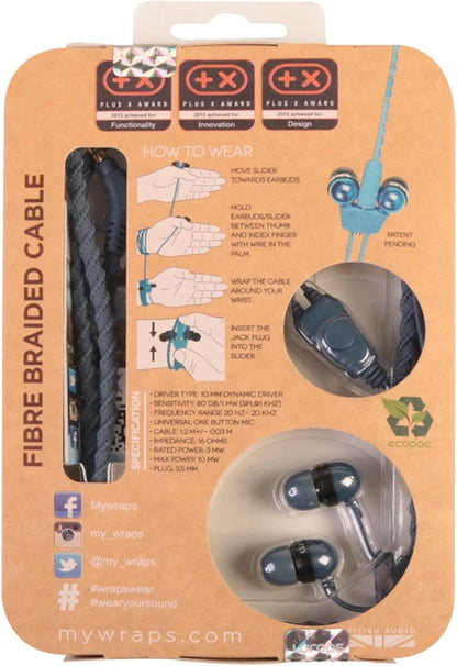 Wraps Wrapscden-V15M Auricolare Braccialetto, Jeans