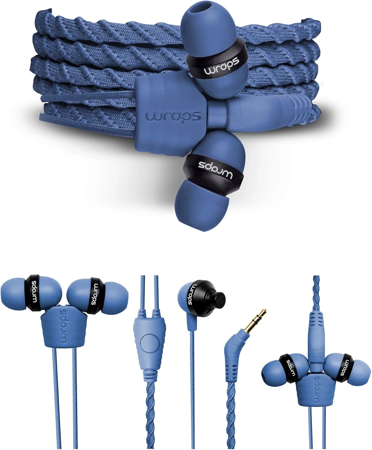 Wraps Wrapscden-V15M Auricolare Braccialetto, Jeans