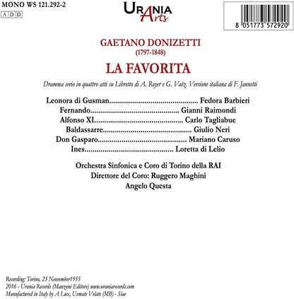 Donizetti: La favorita