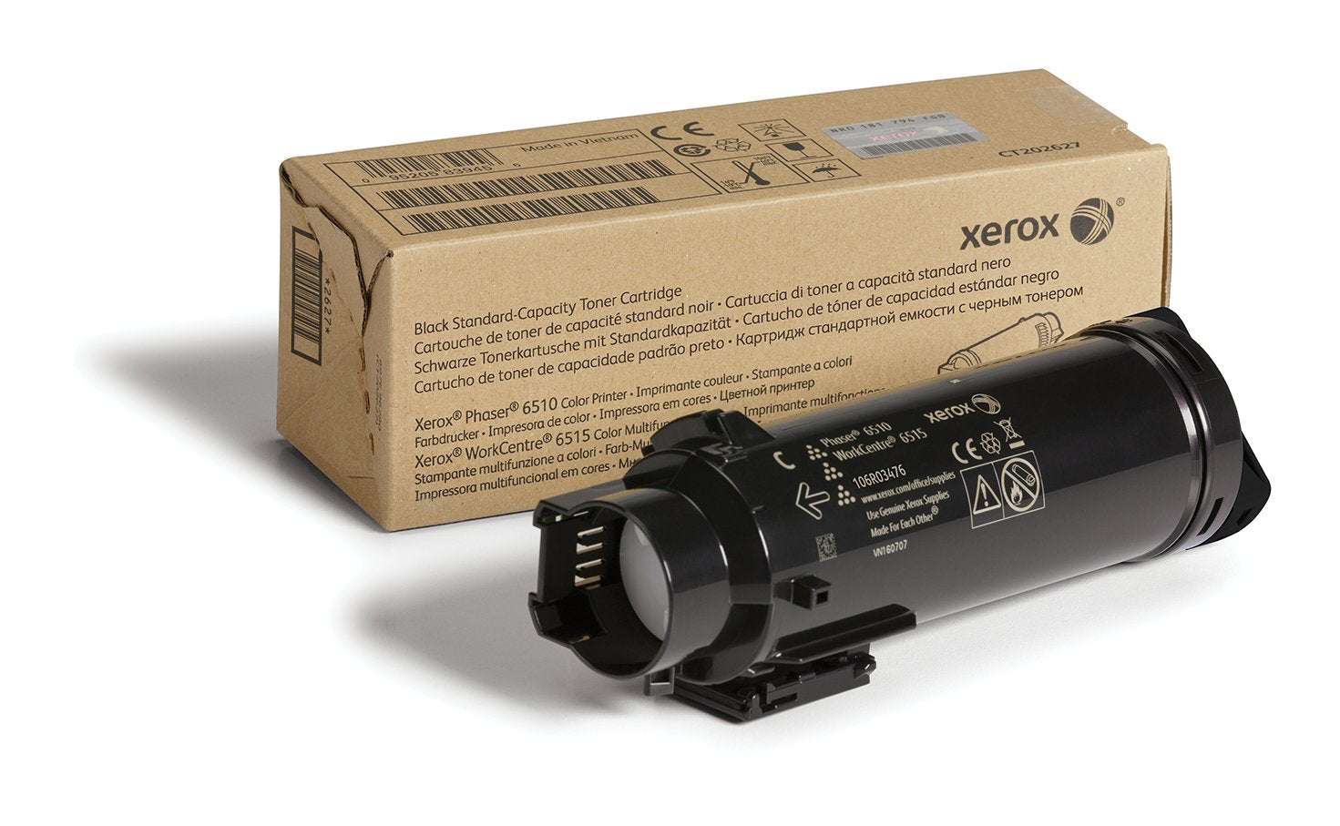 Xerox Original Phaser 6510 / Workcentre 6515 Negro Cartucho de Tóner Estándar Capacidad (2,500 Páginas) - 106R03476