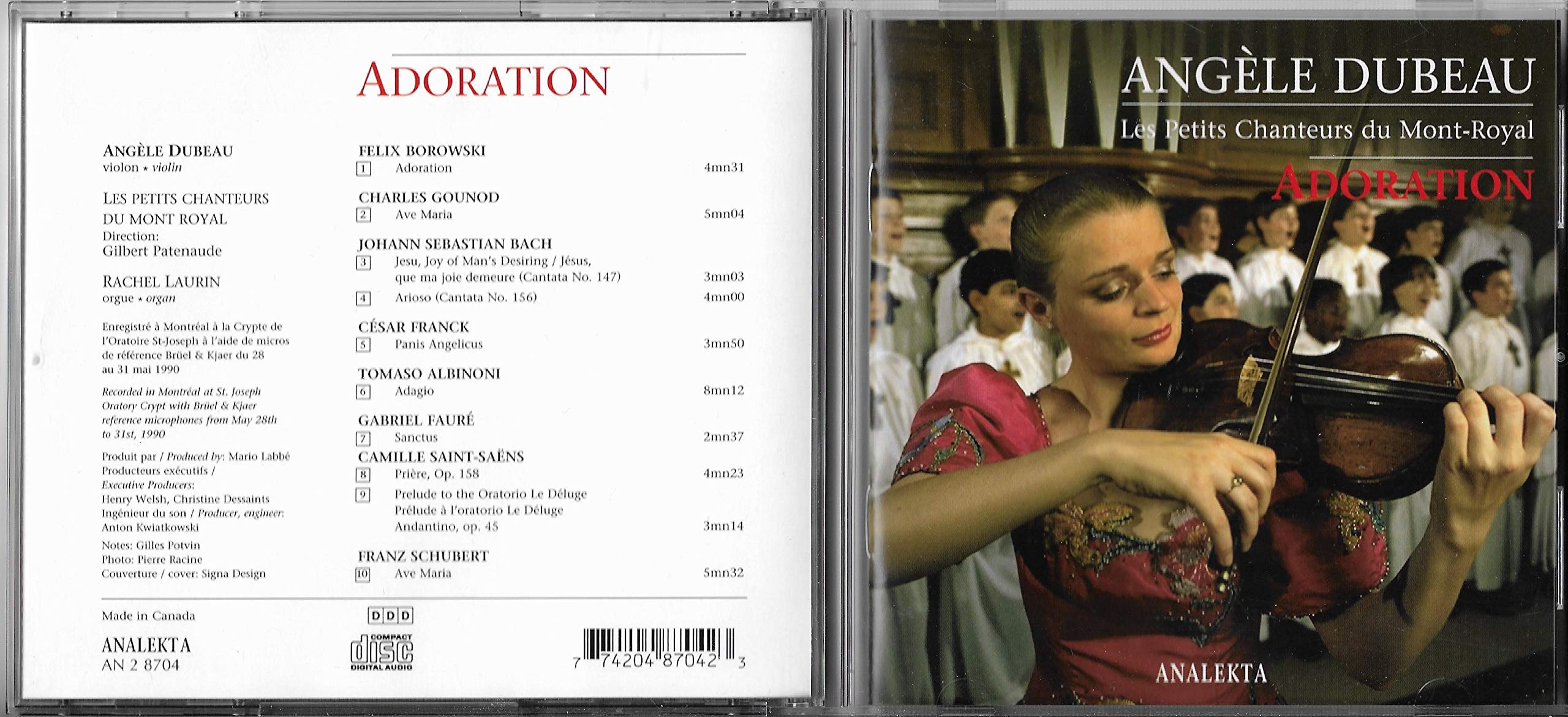Dubeau/Les Petits Chanteurs Du Mont - Last Available Items