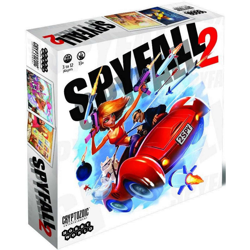 Cryptozoic Entertainment CZE02128 Spyfall 2 Game - Multi-Color