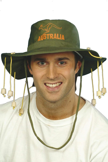 Smiffys Australian Hat, Green
