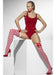 Smiffys Opaque Hold-Ups, Red & White