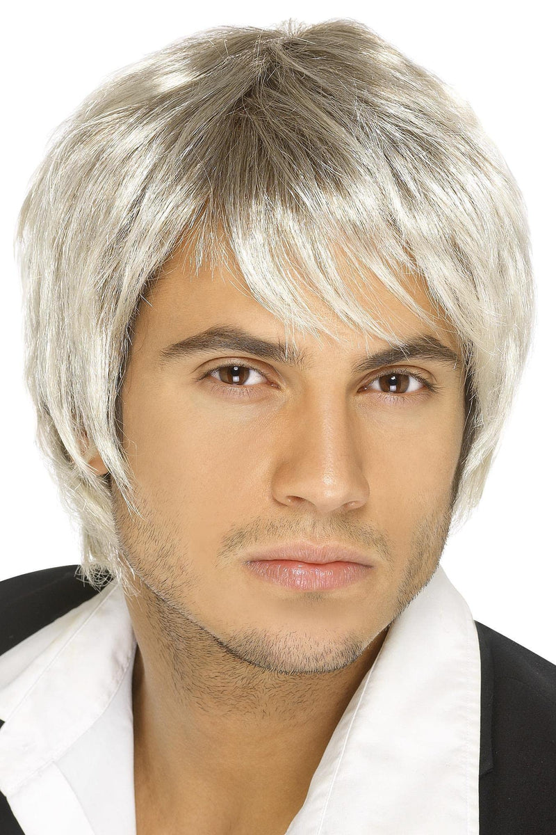 Smiffys Boy Band Wig, Blonde & Brown
