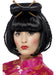 Smiffys Oriental Lady Wig, Black