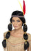 Smiffys Native American Inspired Wig, Black