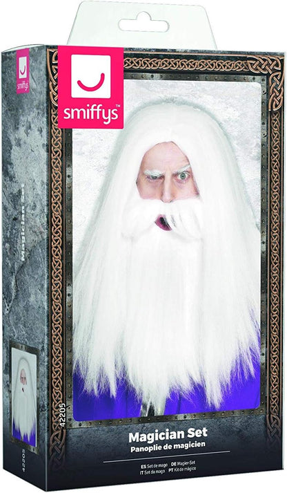 Smiffys Magician Set, White