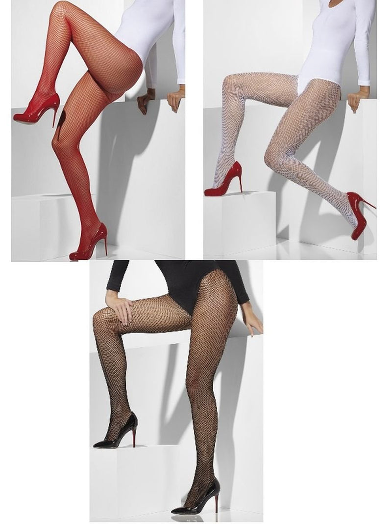 Smiffys Fishnet Tights, Black