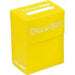 Ultra Pro Deck Box Solid (Yellow