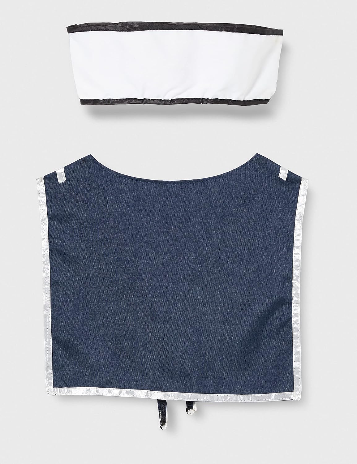 Smiffys Sailor Scarf & Hat, White