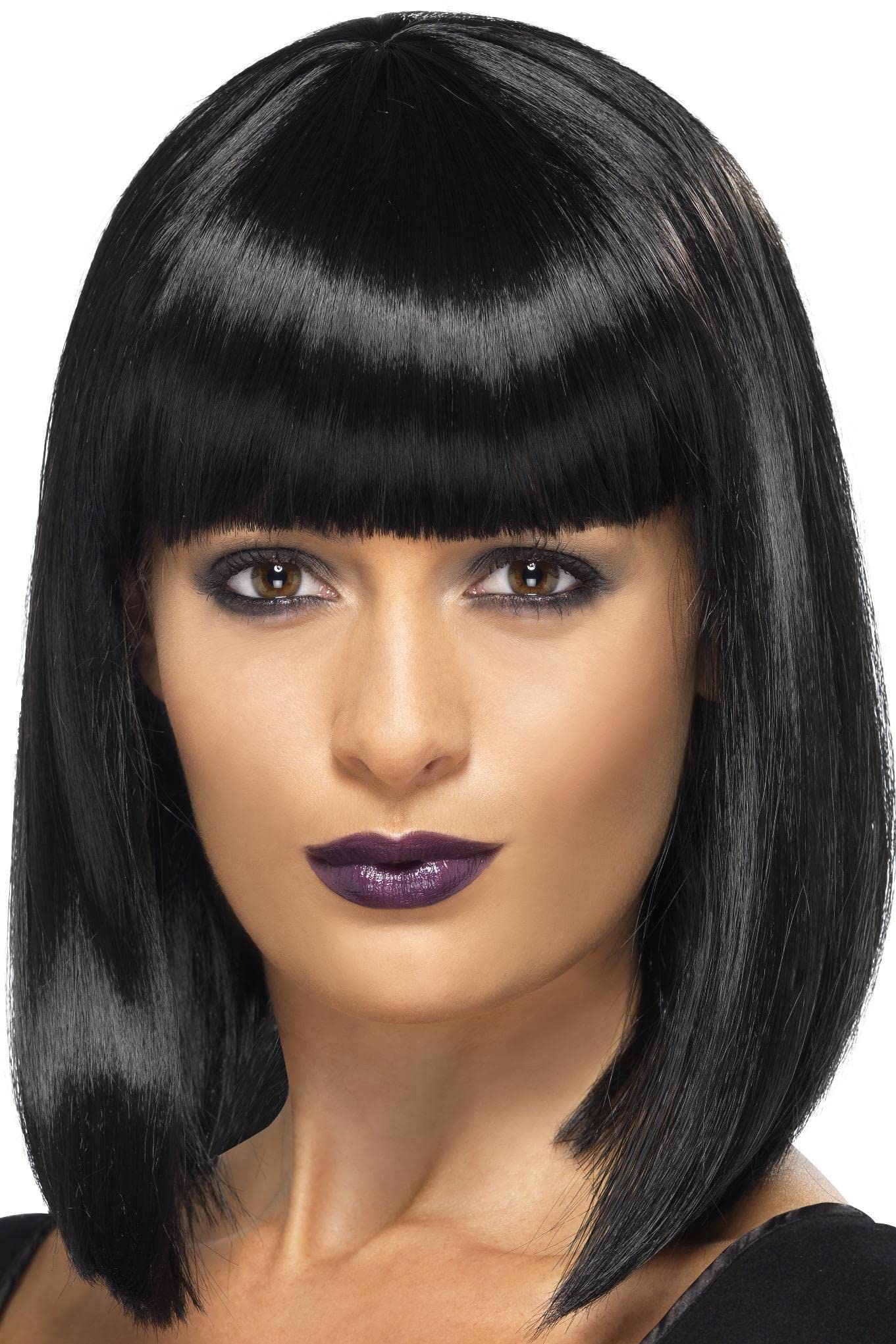 Smiffys R'n'B Star Wig, Black