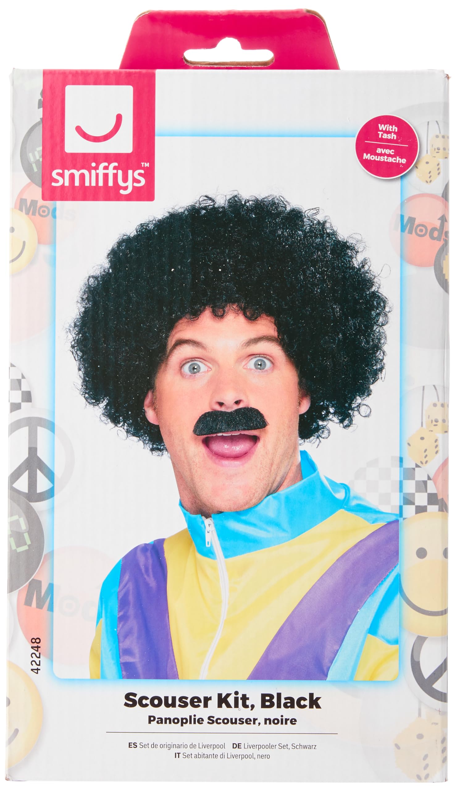 Smiffys Scouser Kit, Black