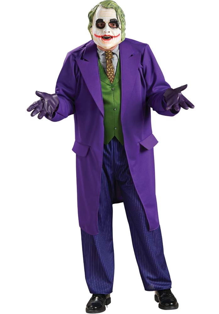Rubie's Official The Joker Deluxe Dark Knight, Adult Costume - Standard Size
