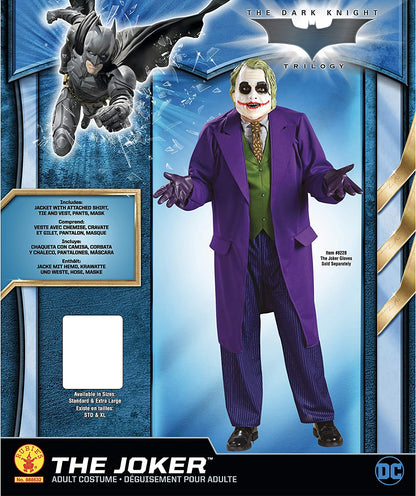 Rubie's Official The Joker Deluxe Dark Knight, Adult Costume - Standard Size