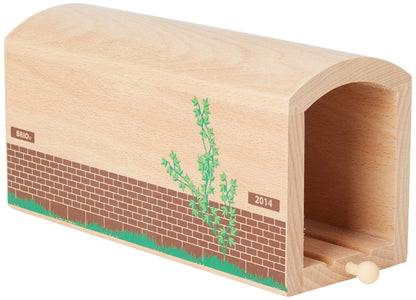 BRIO World Wooden Tunnel Train for Kids Age 3 Years Up - Compatible with all BRIO Railway Sets & Accessories