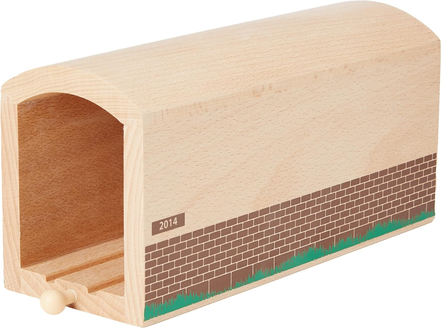 BRIO World Wooden Tunnel Train for Kids Age 3 Years Up - Compatible with all BRIO Railway Sets & Accessories