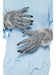 Smiffys Werewolf Furry Hands, Grey